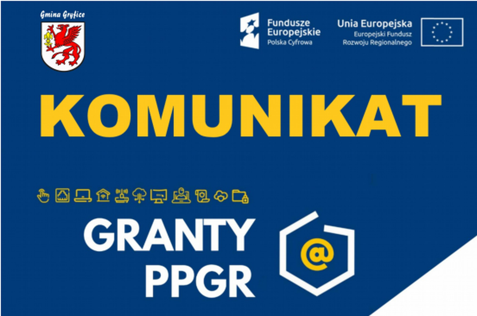 Komunikat Gminy Gryfice w spraiwe Granty PPGR