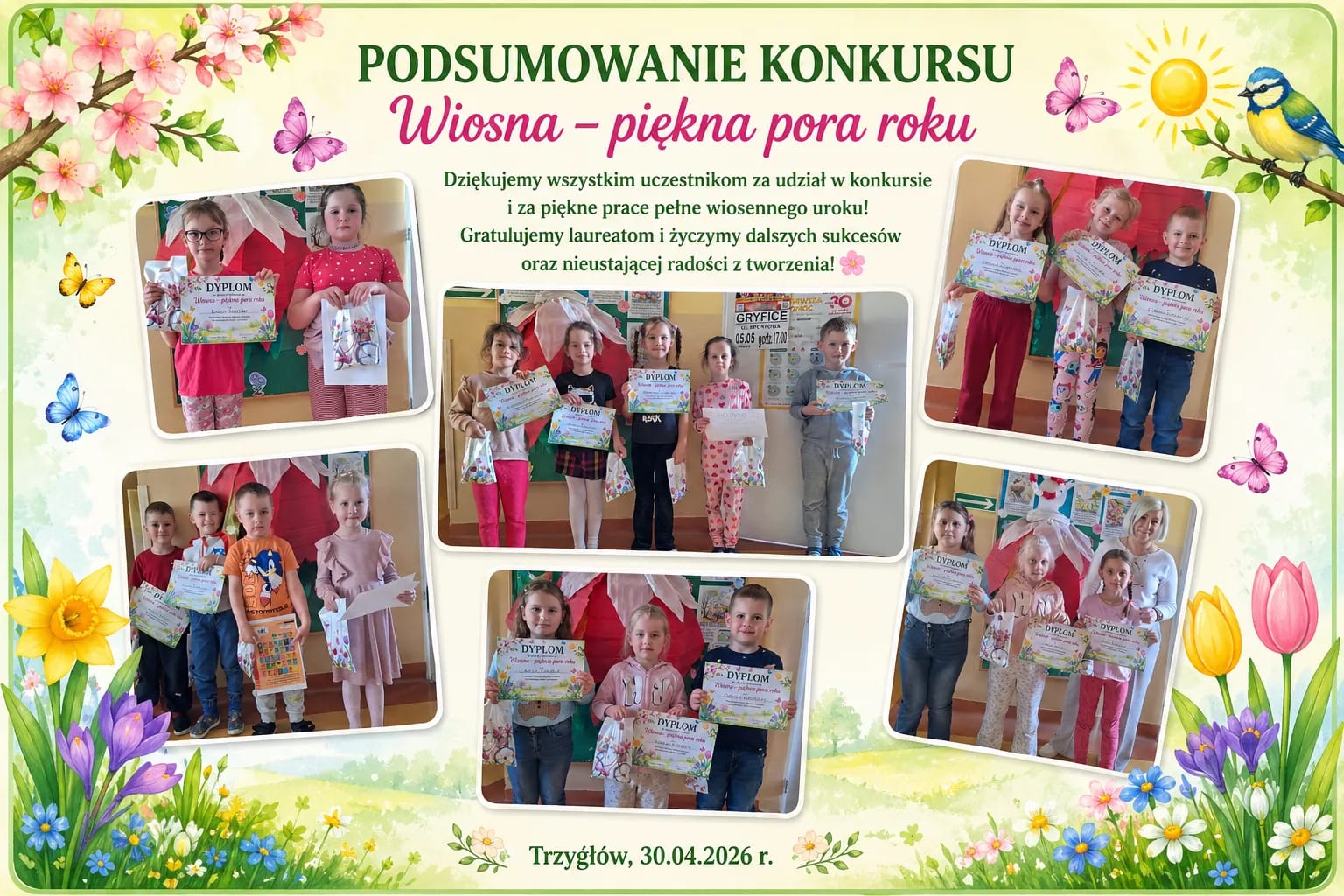 Konkurs:  Wiosna: piękna pora roku 2026 r.